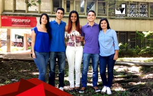 Estudiantes de Ingeniería Industrial en Internacionalización