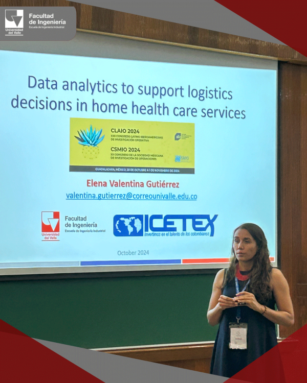 Profesora de la Escuela de Ingeniería Industrial elegida Presidenta de la Asociación Latino Iberoamericana de Investigación Operativa (ALIO)