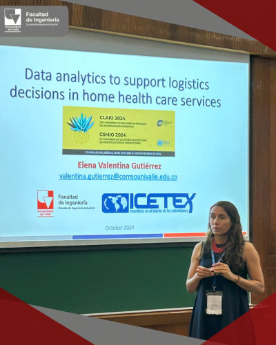 Profesora de la Escuela de Ingeniería Industrial elegida Presidenta de la Asociación Latino Iberoamericana de Investigación Operativa (ALIO)