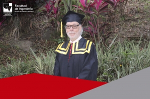 Entrega de título Doctorado Honoris Causa a profesor visitante de la Escuela de Ingeniería Industrial
