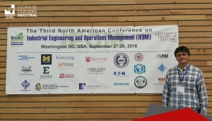 Estudiante de Doctorado, profesor Álvaro Cuadros presentó dos ponencias en Conferencia Internacional