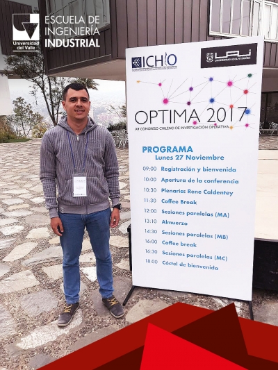Estudiante de la Escuela de Ingeniería Industrial irá a OPTIMA, 2017