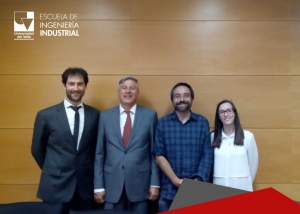 Profesor de la Escuela de Ingeniería Industrial sustentó su tesis doctoral.