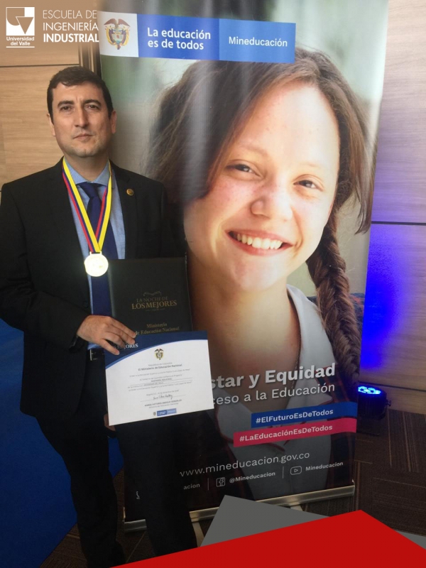 Reconocimiento al programa Académico de Ingeniería Industrial