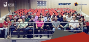 Profesor visitante de la escuela de Ingeniería Industrial participa en la semana de la ciencia, la tecnología y la innovación.